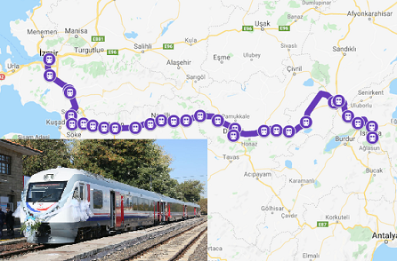 zmir Isparta aras Gller Ekspresi balad Ve Hzl Tren Mjdesi Verildi!